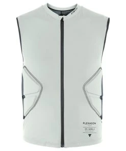 Back Protection Dainese Flexagon Waistcoat Wmn Puritan Gray Stretch Limo