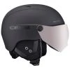 Cébé Helmet W/ Visor Cebe Contest Vision Black Stripes Matte Grey Ultra Black
