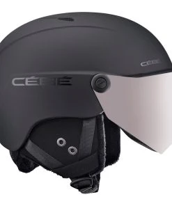 Cébé Helmet W/ Visor Cebe Contest Vision Black Stripes Matte Grey Ultra Black