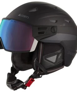 Helmet W/ Visor Cairn Shuffle S-visor Evolight Black
