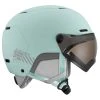 Cébé Helmet W/ Visor Cebe Pow Vision Jade Matte Grey Ultra Black
