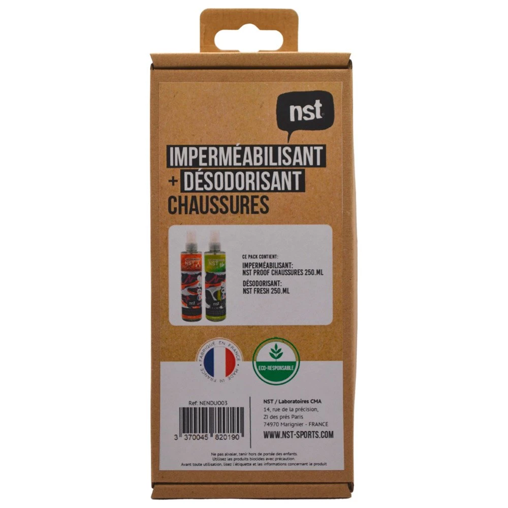 Shoe Waterproofing Nst Sports Pack Duo Chaussure Proof Spray 250mL + Fresh 250mL - Image 2