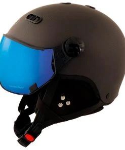 Helmet W/ Visor Diezz Louna 2 Legend Black Activilux Ml Blue Cat.1-3