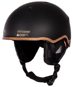 Helmet Cairn Centaure Mat Black Wood