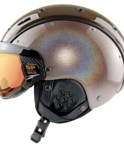 Helmet W/ Visor Casco Sp-6 Special Pearl Brown