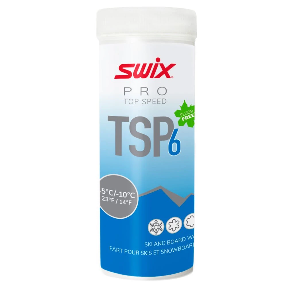 Waxing Swix TSP6 Blue -5°C/-10°C 40g