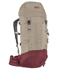 Backpack Bach Equipment Daydream 40 Sand Beige Red Dahlia