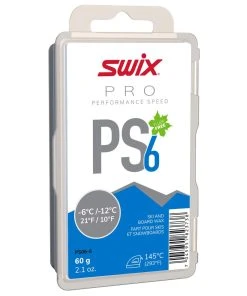 Waxing Swix PS6 Blue -6°C/-12°C 60g