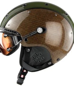Helmet W/ Visor Casco Sp-3 Flax Brown