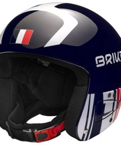 Helmet Briko Vulcano Fis 6.8 Epp - France Shiny Tangaroa Blue White