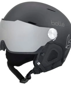 Helmet W/ Visor Bolle Might Visor Premium Black Photochromic Silver Mirror