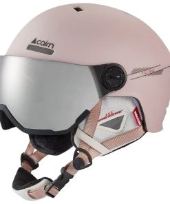 Helmet W/ Visor Cairn Eclipse Rescue Powder Pink