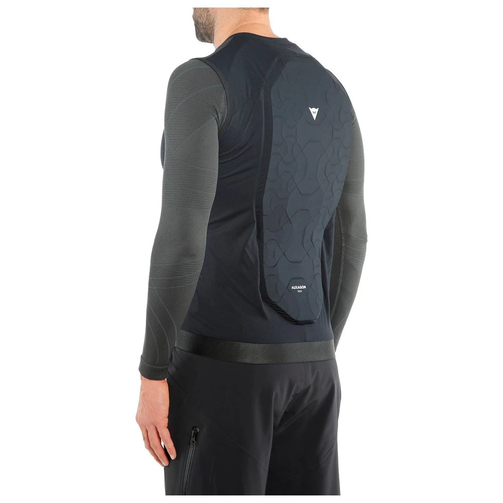 Back Protection Dainese Auxagon Waistcoat Man Stretch Limo - Image 5