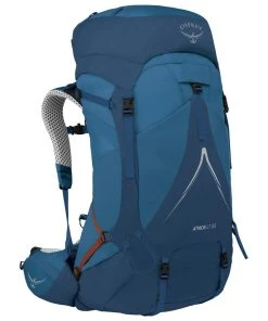 Backpack Osprey Atmos Ag Lt 65 Nightshift Scoria Blue