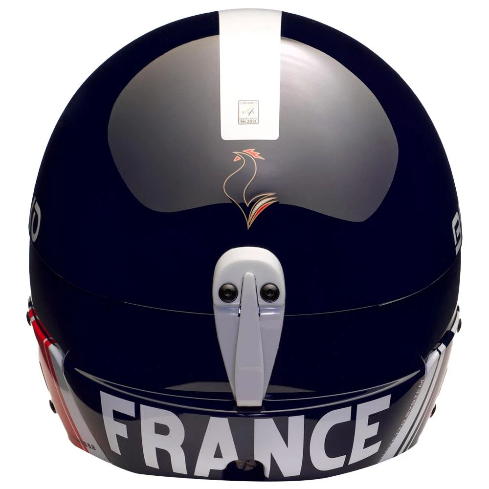 Helmet Briko Vulcano Fis 6.8 Epp - France Shiny Tangaroa Blue White - Image 3
