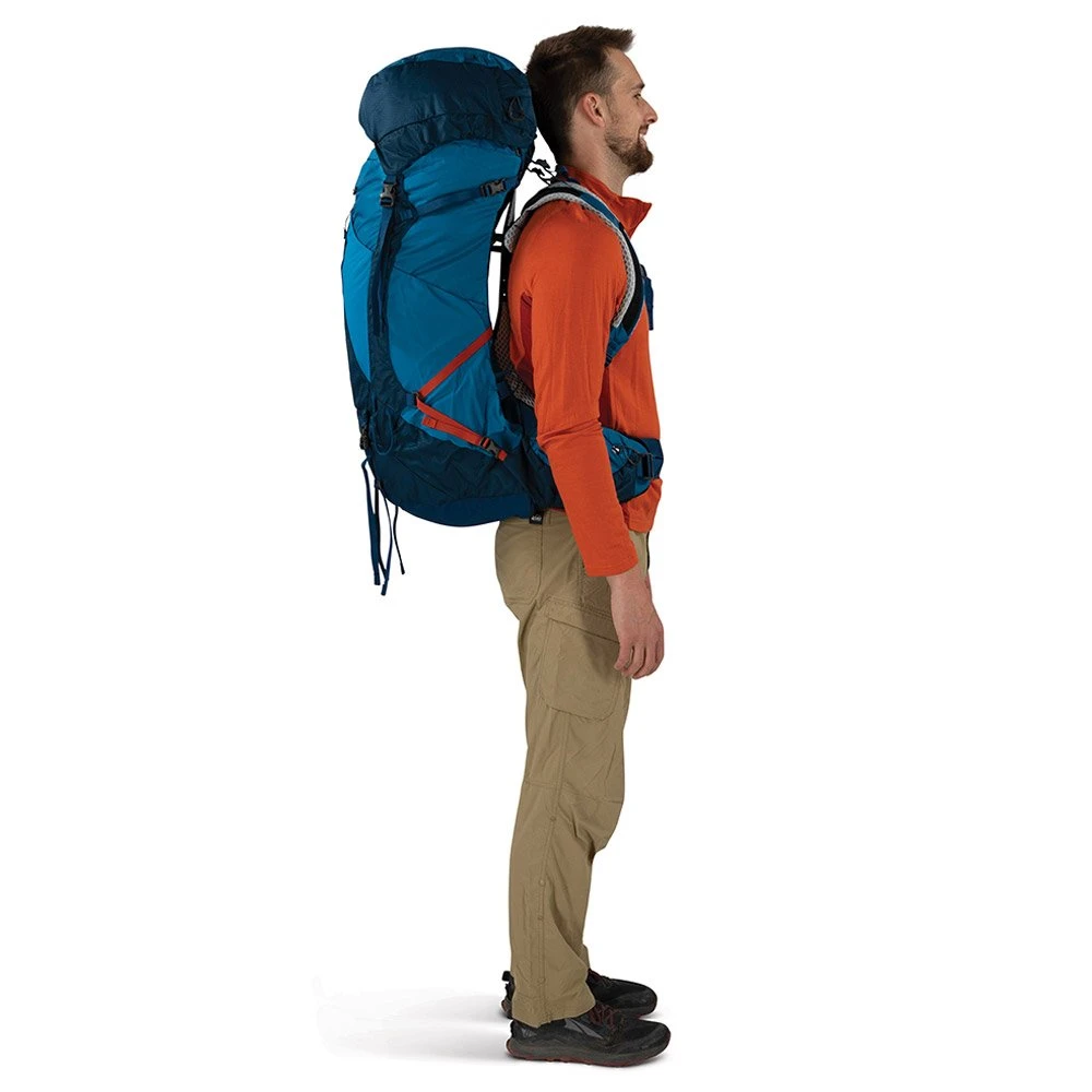 Backpack Osprey Atmos Ag Lt 65 Nightshift Scoria Blue - Image 5