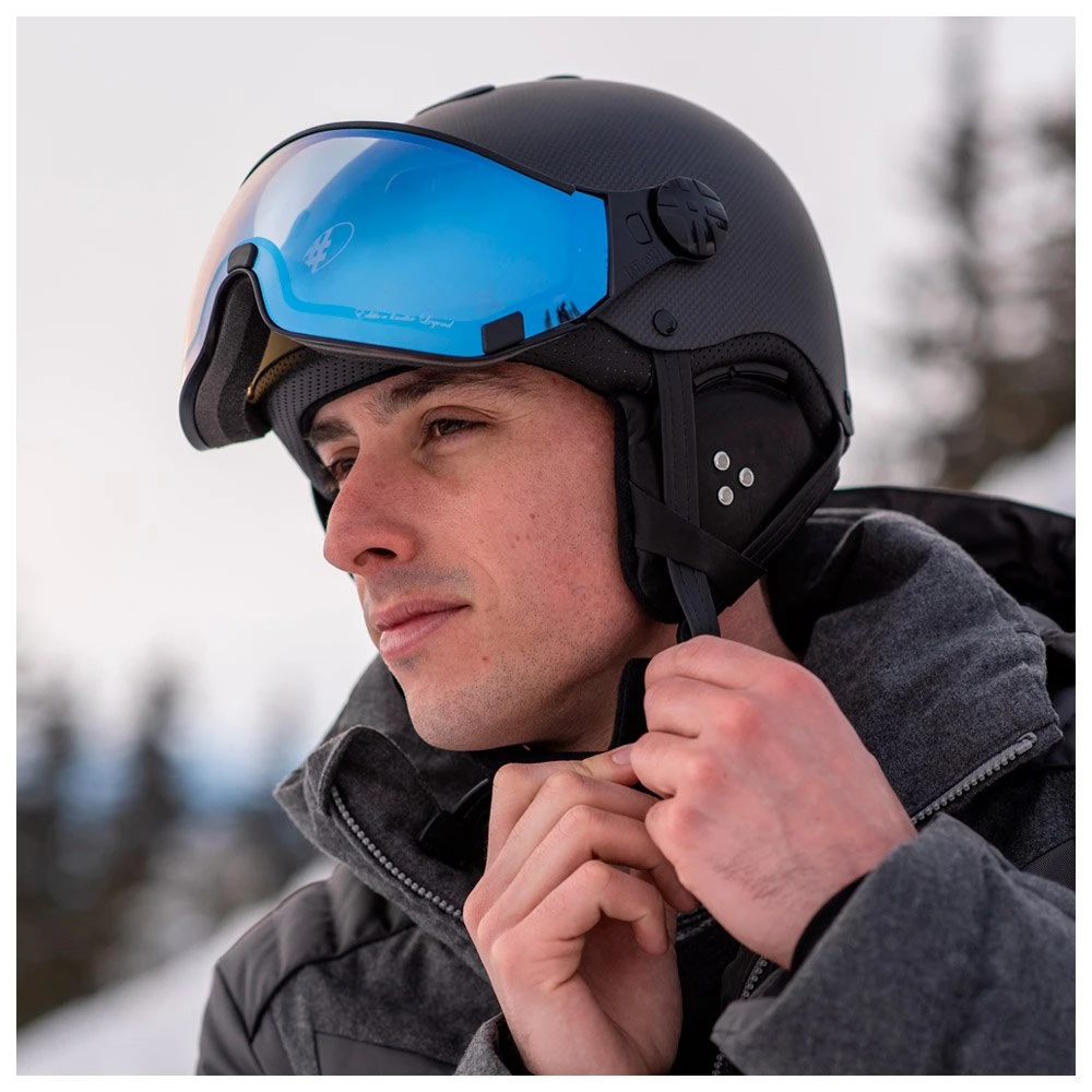 Helmet W/ Visor Diezz Louna 2 Legend Black Activilux Ml Blue Cat.1-3 - Image 5